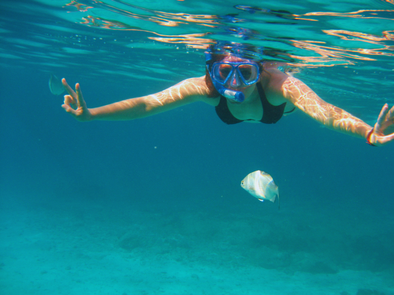 Kayak – Snorkel Capitan Island in playa tamarindo