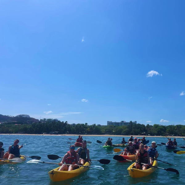 kayak tour service in tamarindo guanacaste